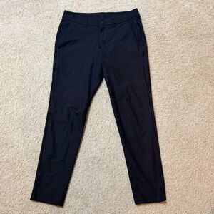 Lululemon Commission Slim Fit Men's Black Pants Size 31 Office Comfy Stretch